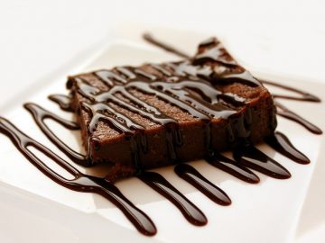 Süýjisiz we ýagsyz Browni