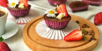 Şokoladly, käşirli mini Cheesecake resepti