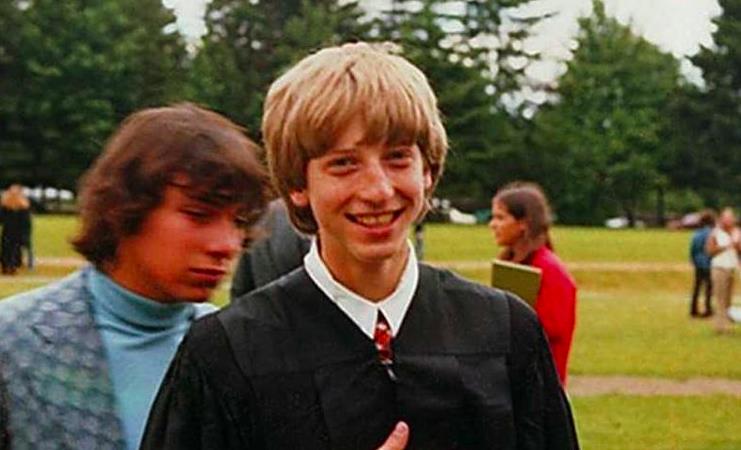 Bil Geýtsiň okuwçy döwri