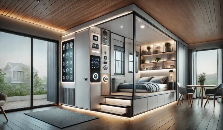 Kiçi we Modul Jaýlarda Akylly Öý Awtomatizasiýasynyň Roly: Çäkli Giňişliklerde Dürli Innowasiýalar